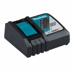 Makita Cordless Combi Drill LXT, DHP484RTJ (18 V) + Cordless Impact Driver LXT, DTD153Z (18 V) + Batteries, Charger & Accessory Set (17 Pc.)