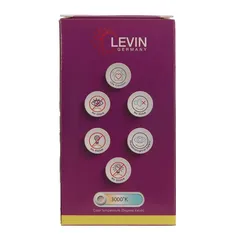Levin E27 LED A-Type Light Bulb (9 W, Warm White)