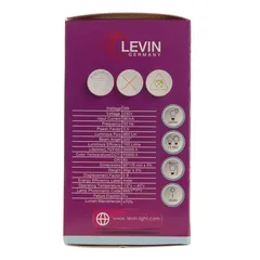 Levin E27 LED A-Type Light Bulb (9 W, Daylight)