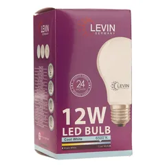 Levin E27 LED A-Type Light Bulb (12 W, Daylight)