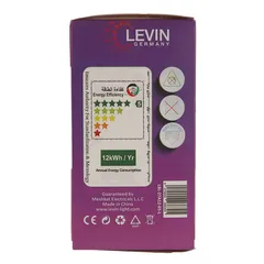 Levin E27 LED A-Type Light Bulb (12 W, Daylight)