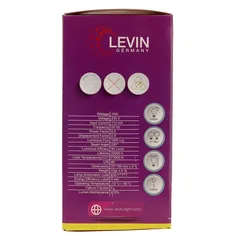 Levin E27 LED A-Type Light Bulb (15 W, Warm White)