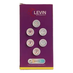 Levin E27 LED A-Type Light Bulb (15 W, Warm White)