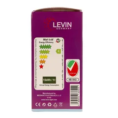Levin E27 LED A-Type Light Bulb (15 W, Daylight)