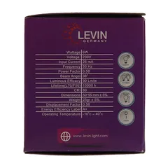 Levin GU10 Halogen Light Bulb (6 W, Warm White)