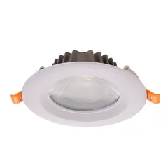 لوح إضاءة LED ليفين (100 ملم، 10 واط، أبيض مُصفر)