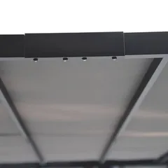 Lille Metal Gazebo W/Removable Roof (3 x 3.65 x 2.2 m)