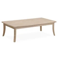 Ashmore V2 Acacia Wood Coffee Table (110 x 60 x 33 cm)