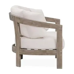 Bridgeport Single-Seater Acacia Wood Sofa (92 x 91 x 80 cm)