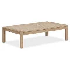 Sycamore Acacia Wood Coffee Table (130 x 80 x 34 cm)