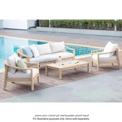 Sycamore Acacia Wood Coffee Table (130 x 80 x 34 cm)