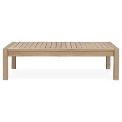 Sycamore Acacia Wood Coffee Table (130 x 80 x 34 cm)