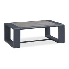 Milos Aluminum Coffee Table (116 x 62 x 42 cm)