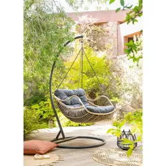 Hesperide Gibraltar Steel & Polyester Hanging Chair (122 x 106 x 203 cm)