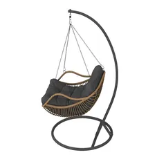 Hesperide Gibraltar Steel & Polyester Hanging Chair (122 x 106 x 203 cm)