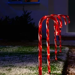 Premier Candy Cane LED Path Light Set (4 Pc., 0.48 W)