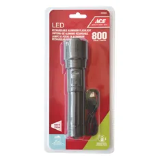 ACE Rechargeable LED Flashlight (800 lm)