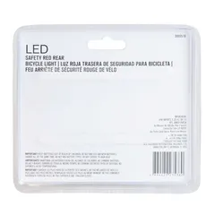 ACE Safety Red Rear Bicycle Light