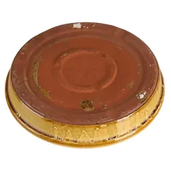 Shanghai Glazed Ceramic Plant Saucer (20 cm, Ocher)