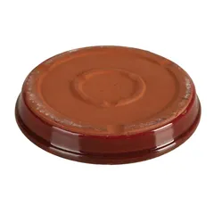 Shanghai Glazed Ceramic Plant Saucer (20 cm, Red)