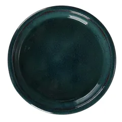 Shanghai Glazed Ceramic Plant Saucer (35 cm, Ice Blue)