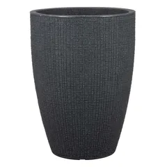 Scheurich Barceo High Plastic Plant Pot (29 x 40 cm, Anthracite)