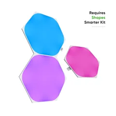 Nanoleaf Shapes Hexagon Smart LED Light Panel Expansion Pack (3 Pc.)