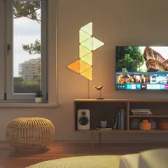 Nanoleaf Shapes Triangle Smart LED Light Panel Starter Kit (9 Pc.)