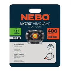 Nebo Rechargeable Mycro Headlamp (400 lm)