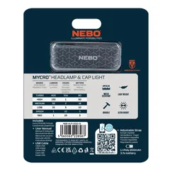 Nebo Rechargeable Mycro Headlamp (400 lm)