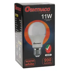 Oshtraco E27 LED Light Bulb Set (3 Pc., 11 W, Warm White)