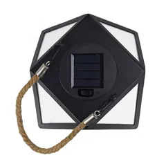 Geometric Rechargeable Solar Lantern (24 x 24 x 26 cm)