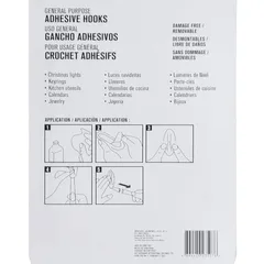 ACE Adhesive Hook Value Pack (12 Pc., Clear)