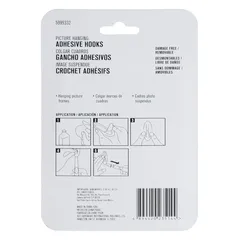 ACE Adhesive Picture Hanging Strips Value Pack (12 Pairs, White)