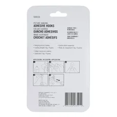 ACE Adhesive Picture Hanging Strips (12 Pairs, 1.9 x 6.5 cm, White)