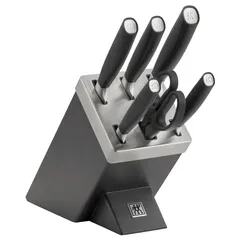 Zwilling Sharp Knife Block Set (7 Pc., Silver)