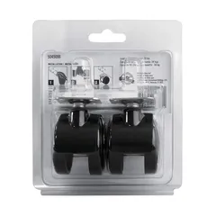 ACE Plate Mount Nylon Swivel Casters (5.1 cm, 2 Pc.)