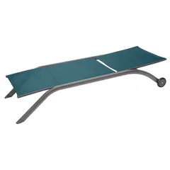 Hesperide Milenio Aluminum Sunlounger (196 x 80 x 98 cm, Blue)