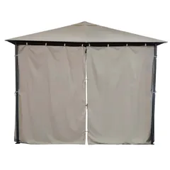 مظلة حديقة فولاذية سيلما (3 × 3 × 2.60 متر)
