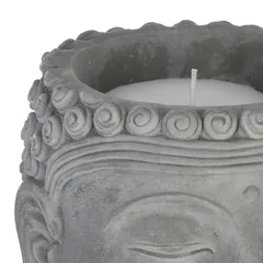 Scented Wax Candle W/Buddha Holder (200 g)