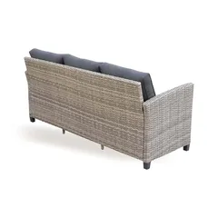 Eden 5-Seater Rattan & Steel Sofa Set Living Accent