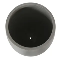 Vaio Hi Fiber Concrete Plant Pot (41 x 41 x 71 cm, Dark Concrete)