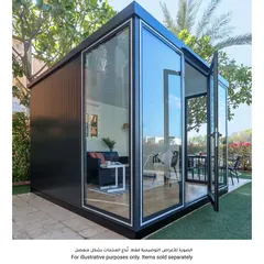 Cosmoplast Garden Glass Home Garden Shed (321 x 311 x 239 cm)
