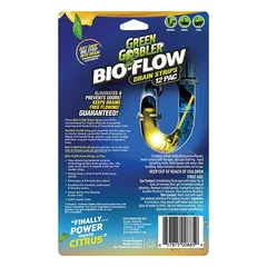 Green Gobble Bio-Flow Drain Strips (12 Pc.)