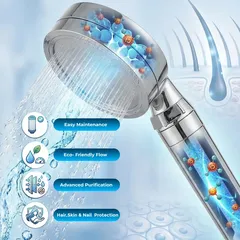 رأس دش يدوي بلاستيك بولد أكوا (3 × 10 × 26.5 سم)