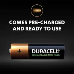 Duracell Rechargeable AA Battery (Pack of 4)