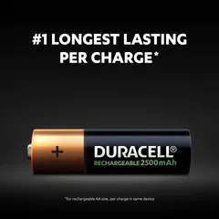 Duracell Rechargeable AA Battery (Pack of 4)