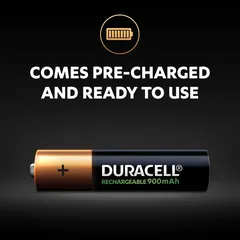Duracell Rechargeable AAA Battery (Pack of 4)