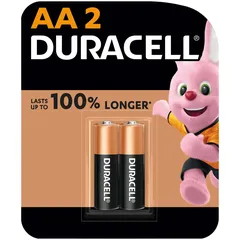 Duracell Alkaline AA Battery Pack (2 Pc.)