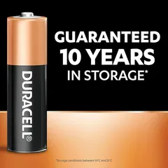 Duracell Alkaline AA Battery Pack (4 Pc.)